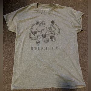Epic Reads Bibliophile Octopus Shirt